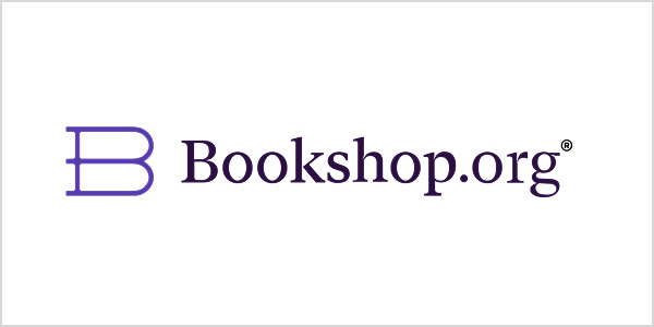 Bookshop.org logo with purple text.