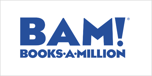 BAM! Books-A-Million logo in blue.