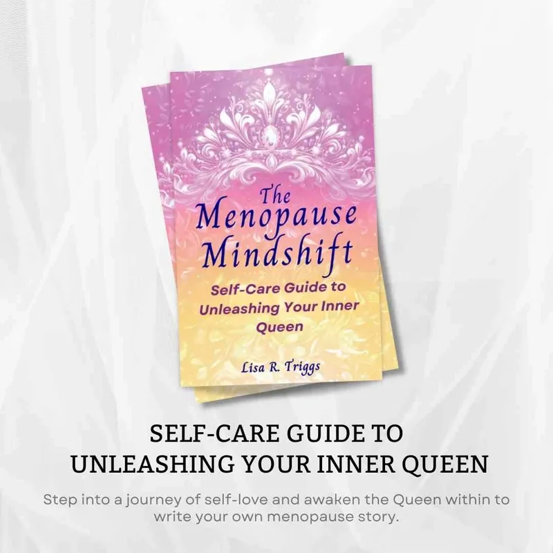 Book cover: "The Menopause Mindshift" by Lisa Triggs.